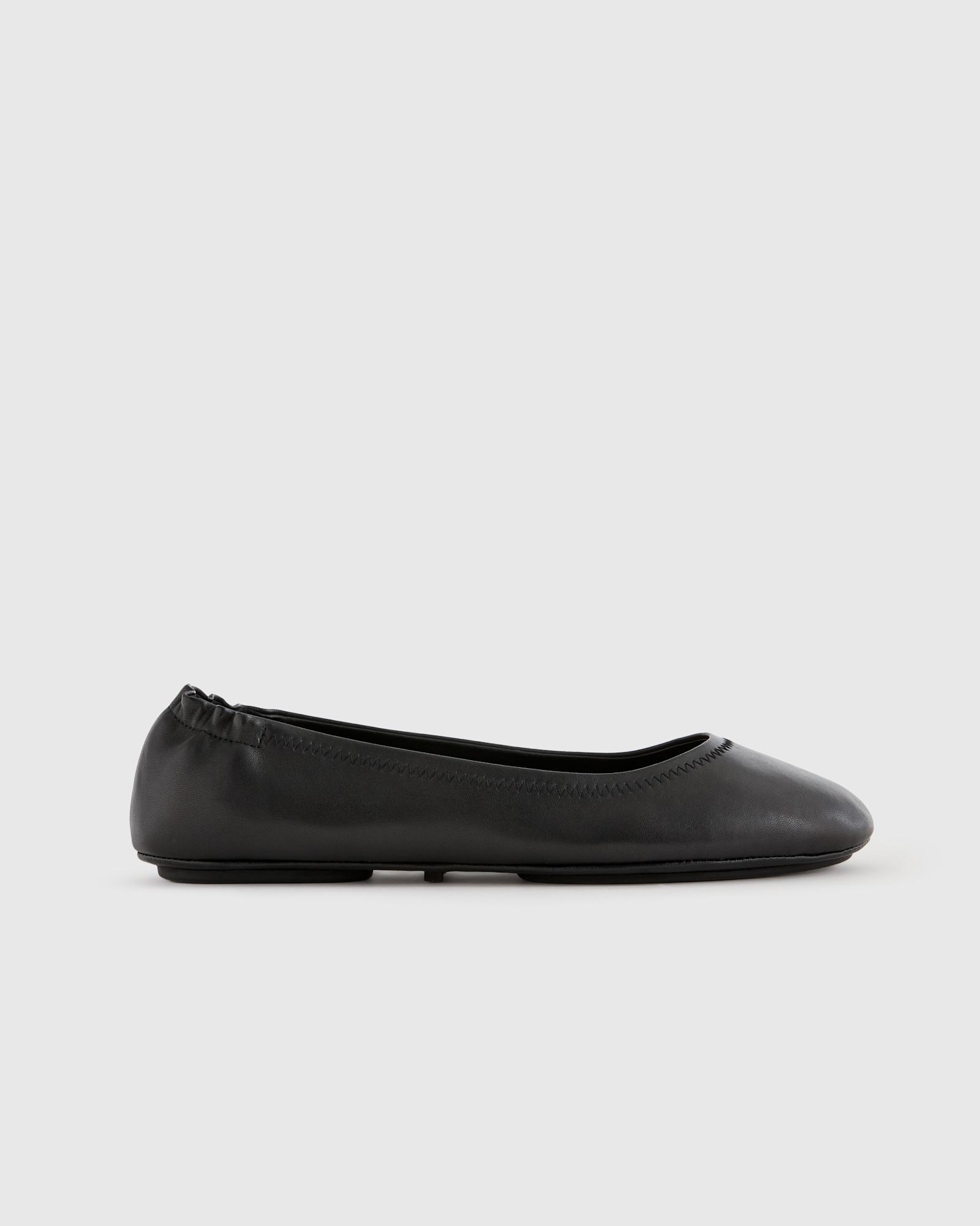 Italian Leather On-The-Go Ballet Flat Shoes - Image 6