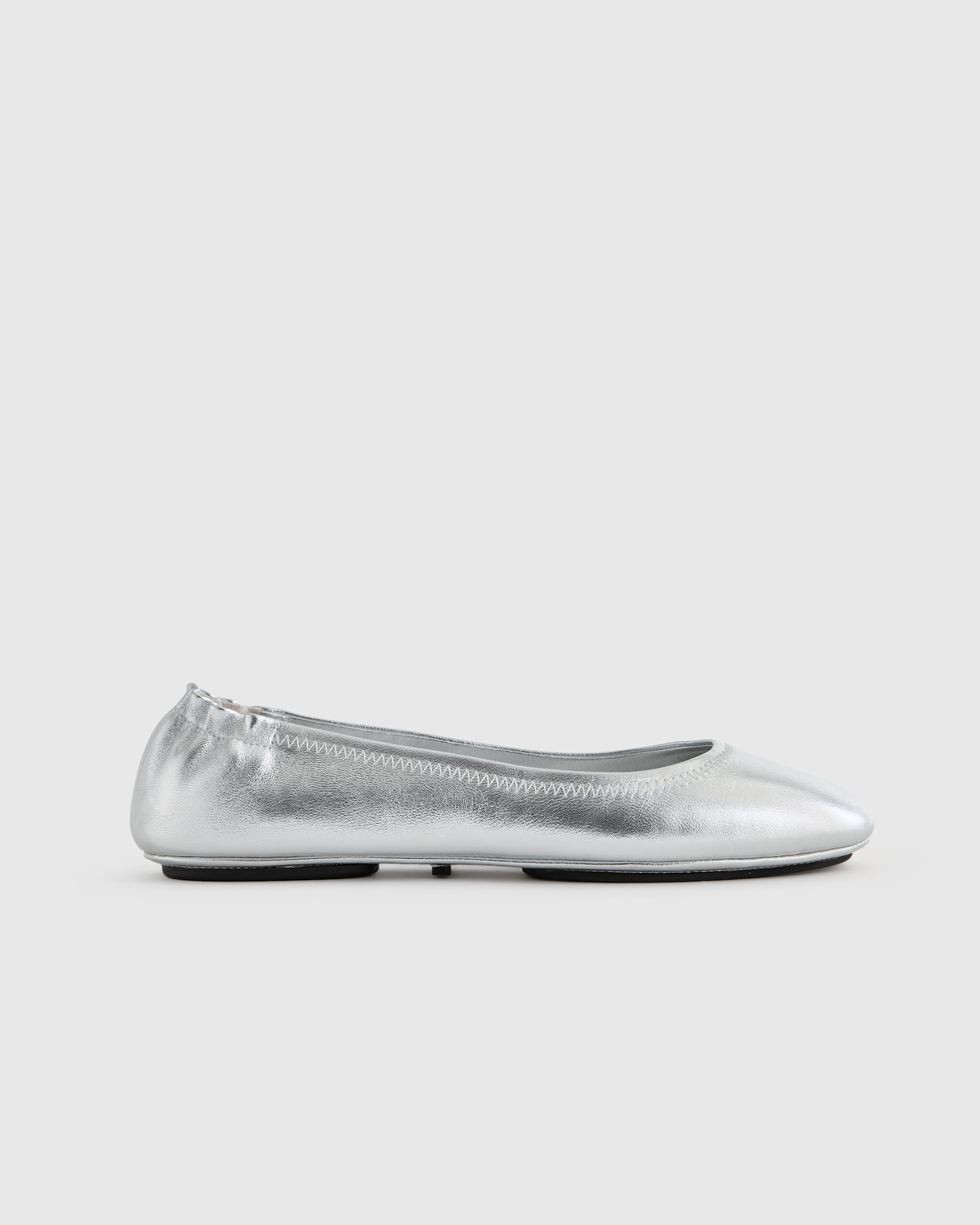 Italian Leather On-The-Go Ballet Flat Shoes - Image 4